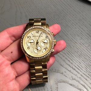 Micheal Kors gold watch